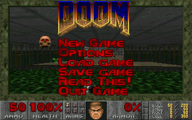 Doom atari screenshot